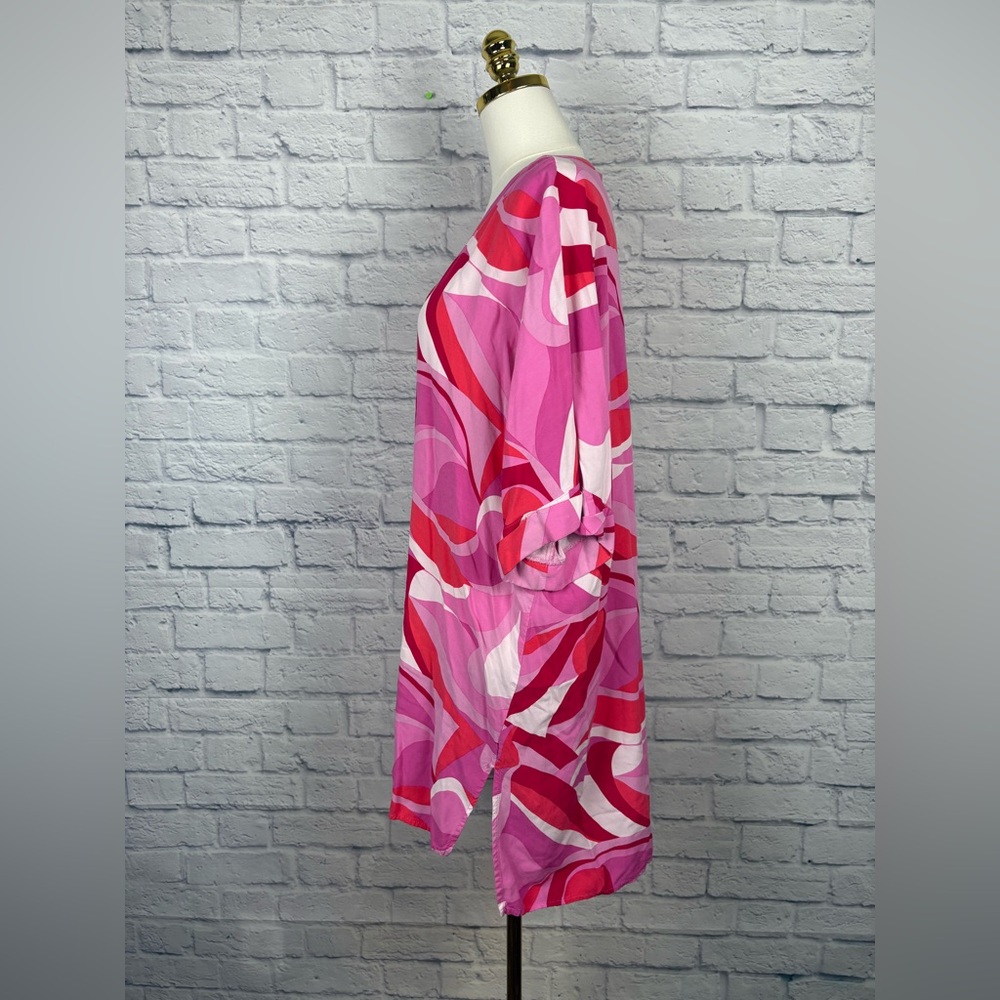 Natori Murano challis sleepshirt size Large - Picture 5 of 7